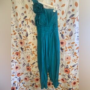 April One-Shoulder Jumpsuit Sz S